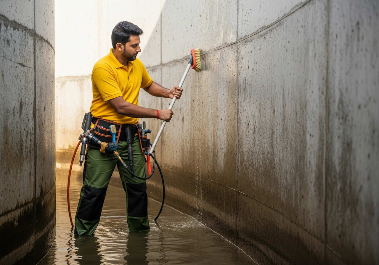 Commercial Tank Cleaning