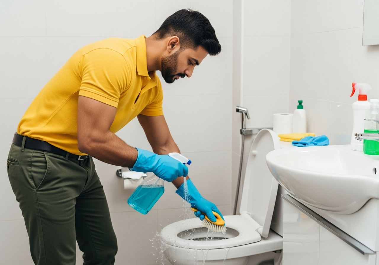 Toilet & Washbasin Sanitization