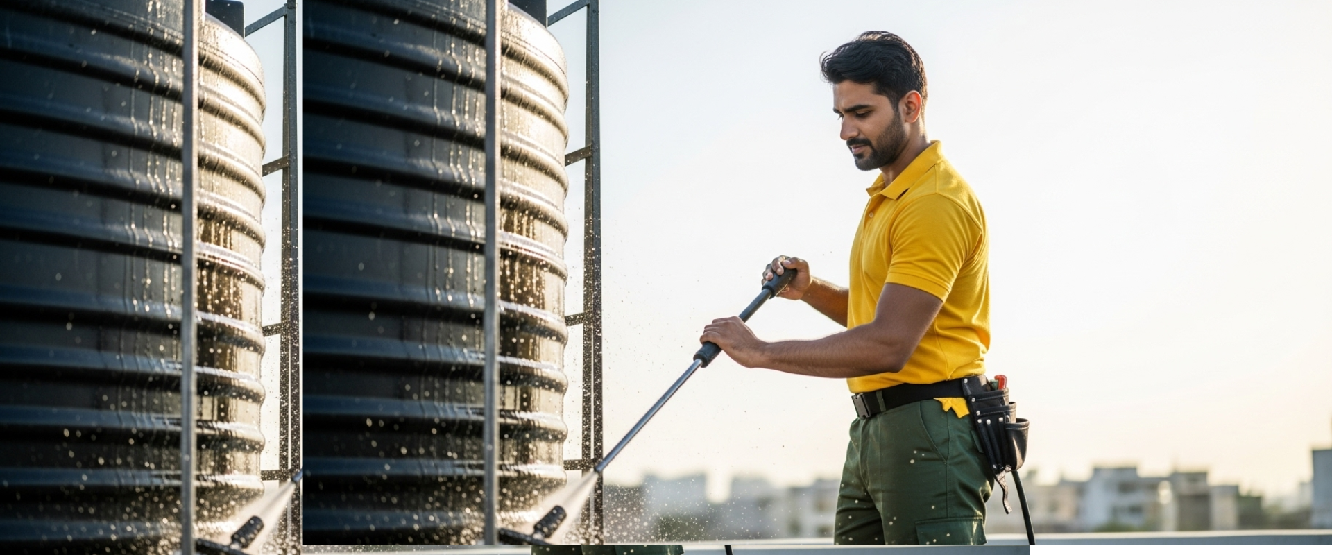 Water Tank Cleaning Services service