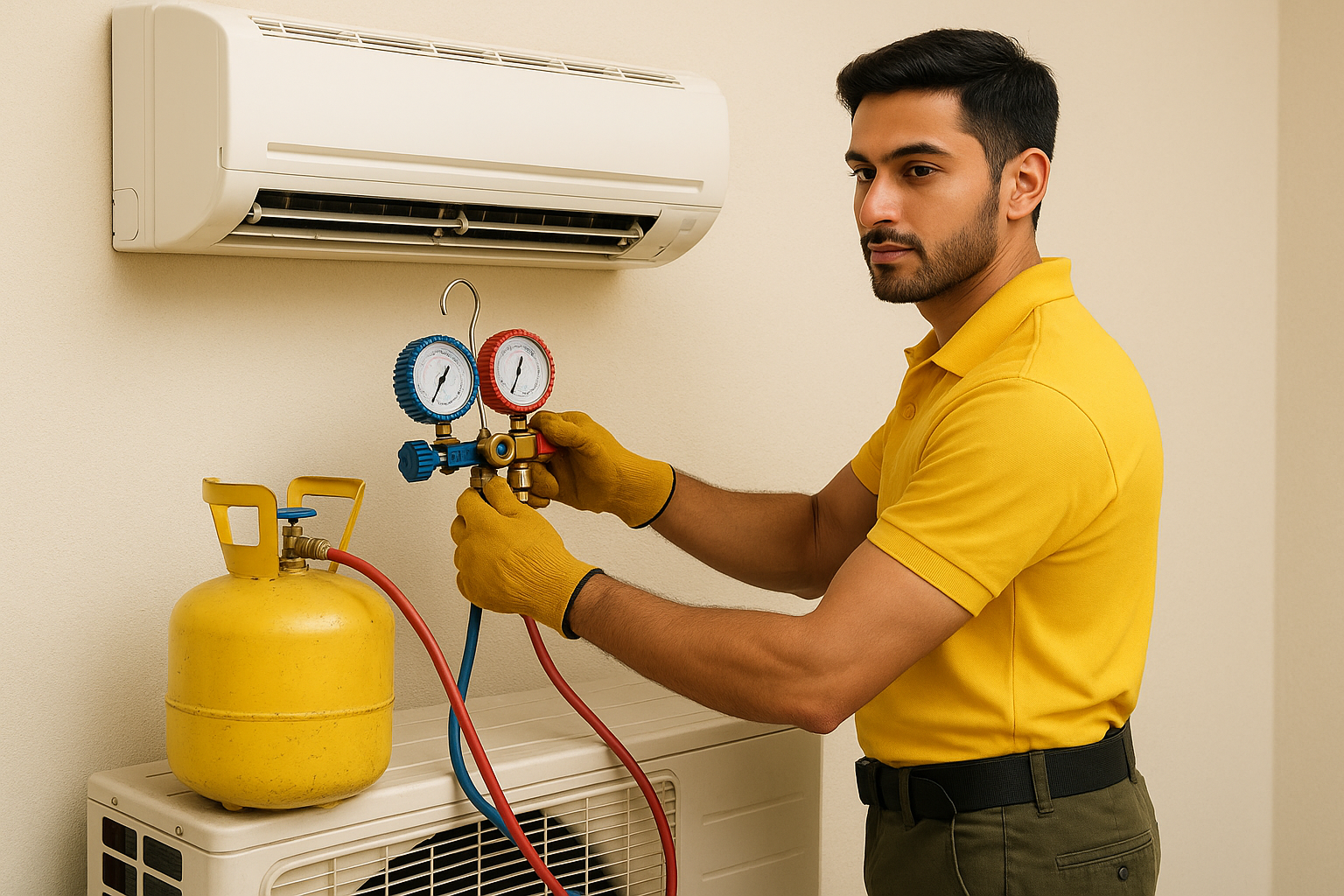 AC Gas Refill