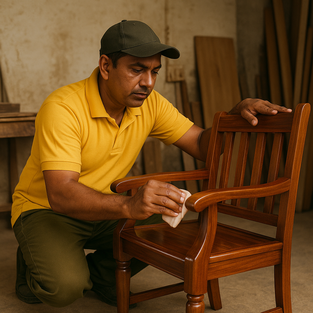 Wood Polishing