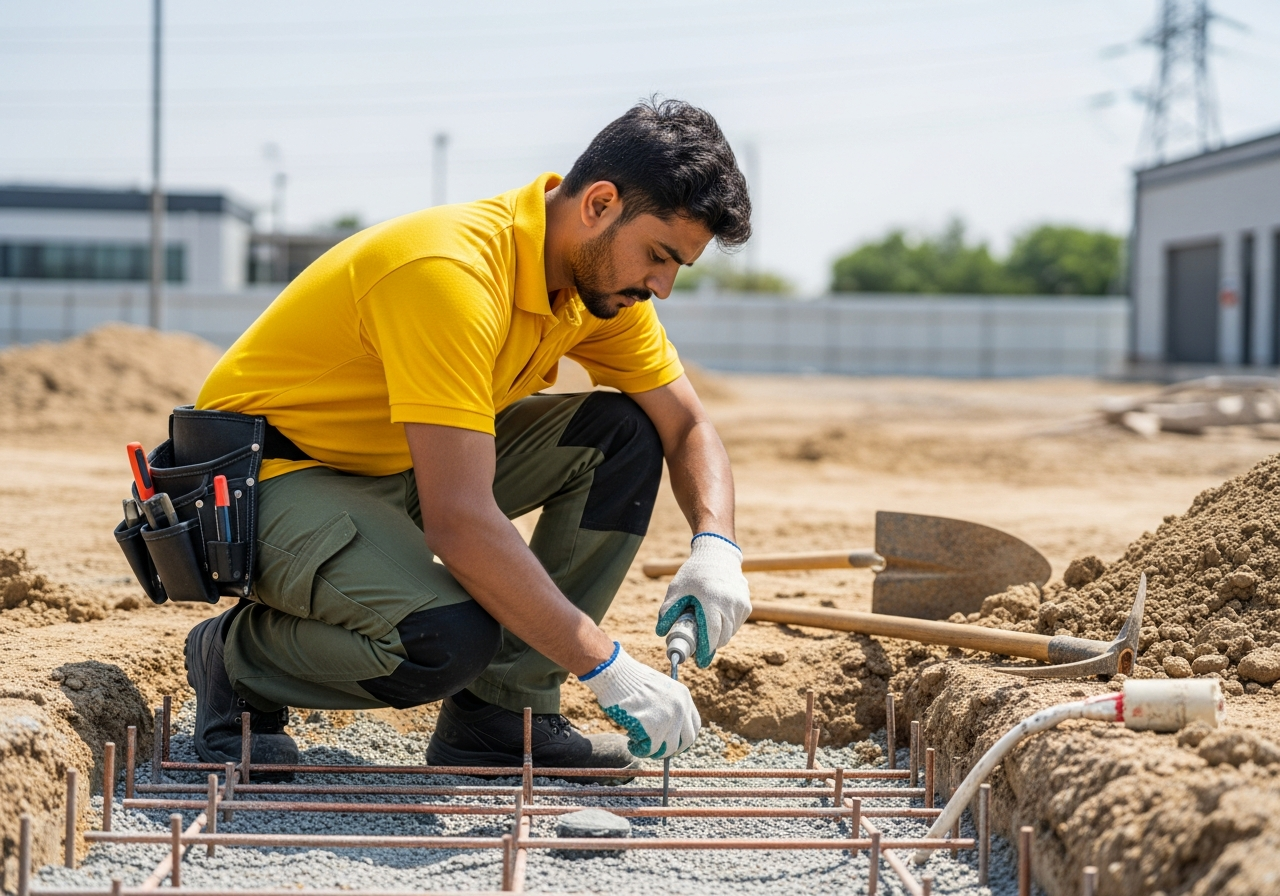 Copper Chemical Earthing