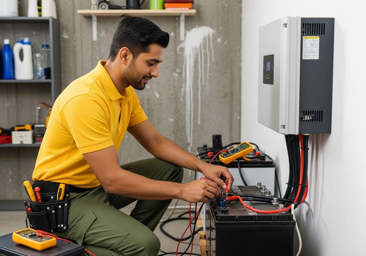 New Inverter/Battery Installation