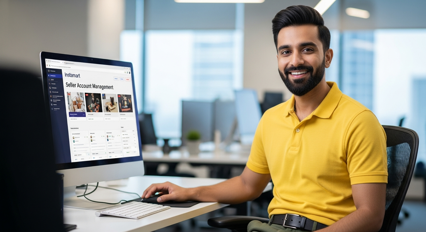Instamart Seller Account Management service