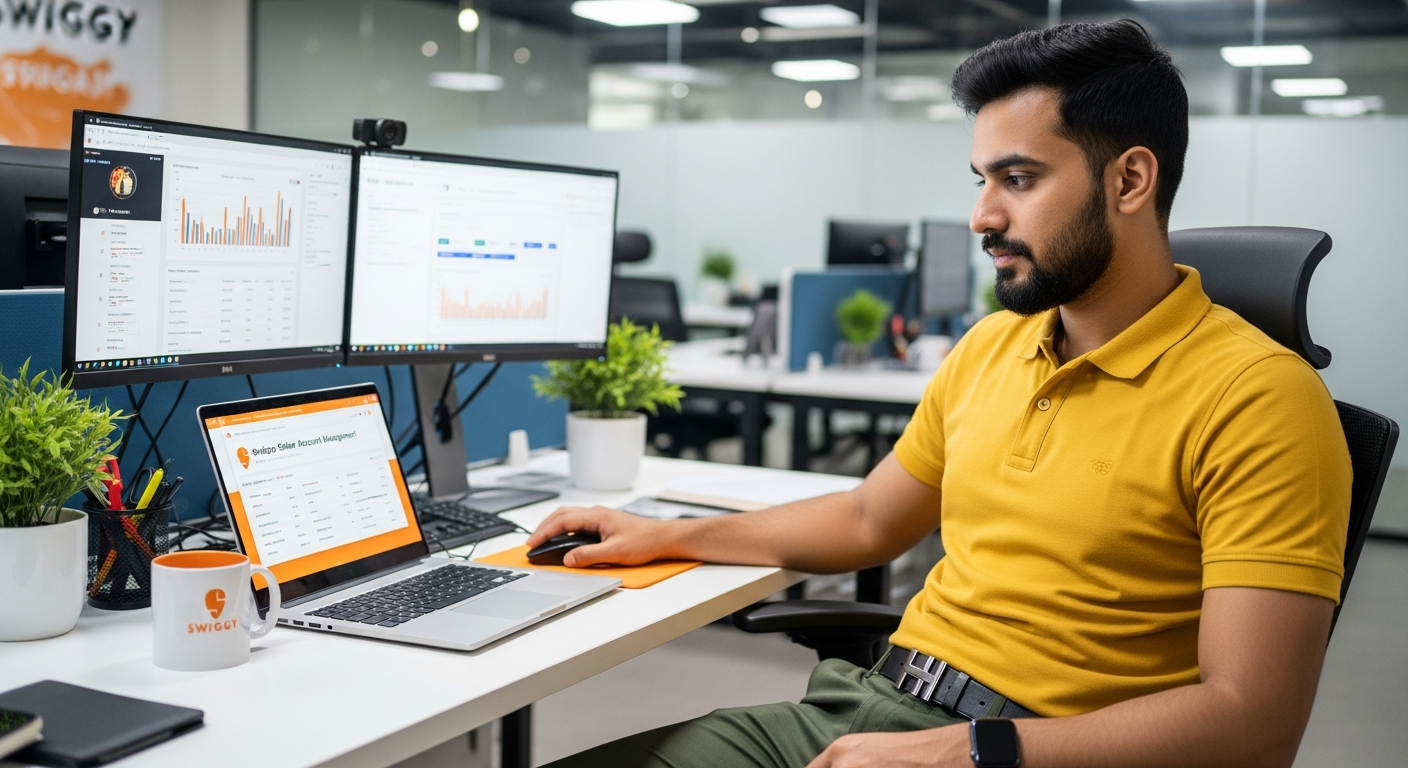 Swiggy Seller Account Management service