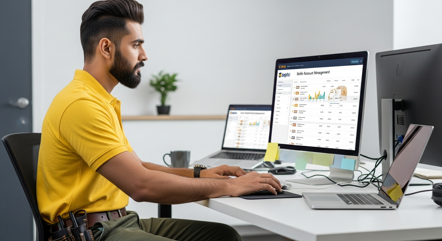 Zepto Seller Account Management service