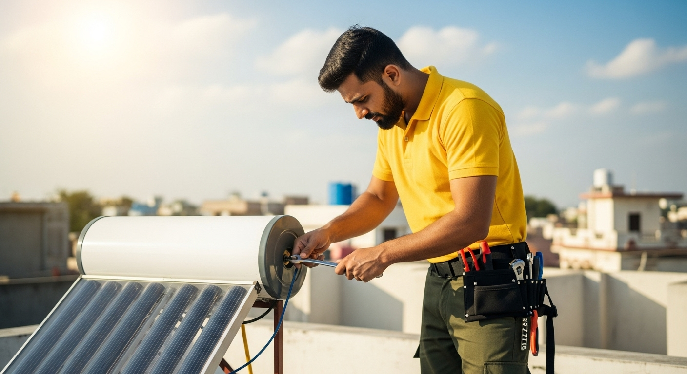 Solar Geyser Repair & Services service