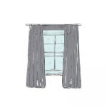 Window & Curtains