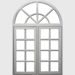 Aluminium Arched Windows