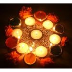 Diya and Candle